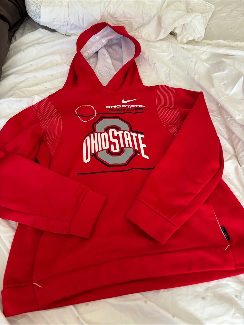 Nike Red Ohio State Buckeyes Hoodie